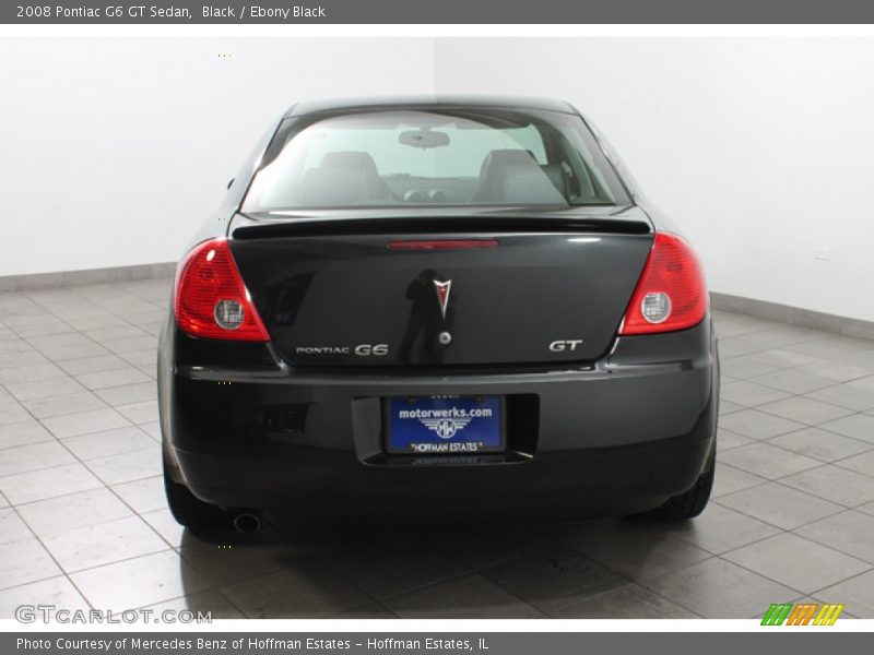 Black / Ebony Black 2008 Pontiac G6 GT Sedan