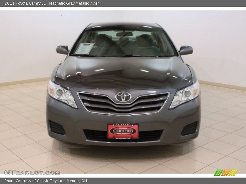 Magnetic Gray Metallic / Ash 2011 Toyota Camry LE