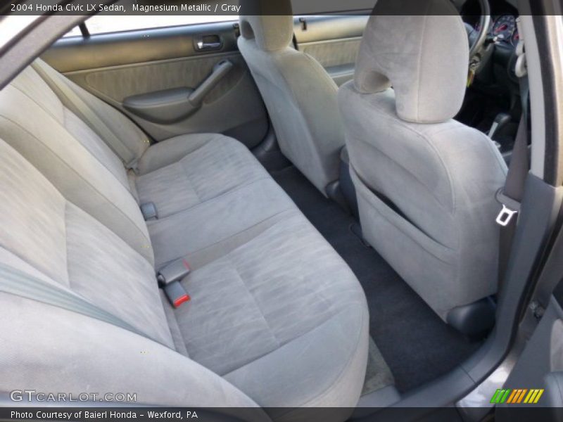 Magnesium Metallic / Gray 2004 Honda Civic LX Sedan