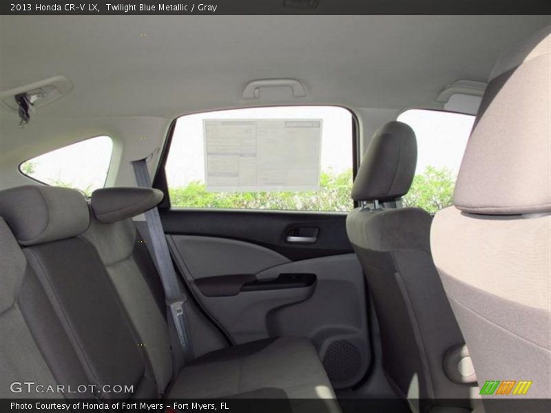 Twilight Blue Metallic / Gray 2013 Honda CR-V LX