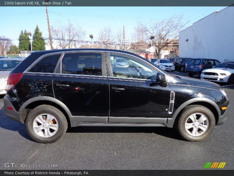 Black Onyx / Tan 2009 Saturn VUE XE