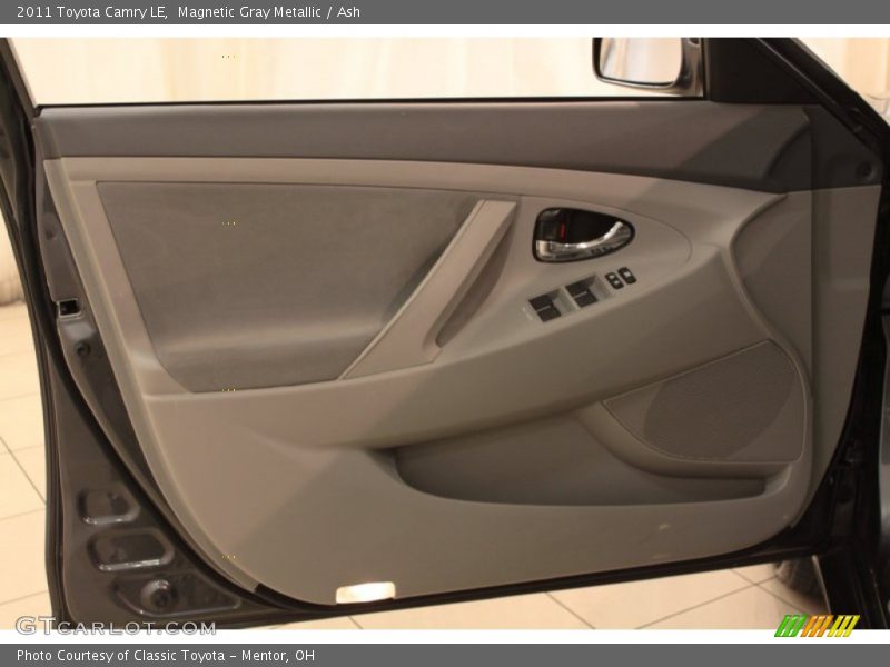 Magnetic Gray Metallic / Ash 2011 Toyota Camry LE