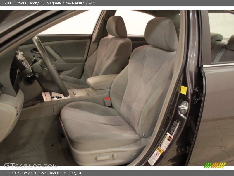 Magnetic Gray Metallic / Ash 2011 Toyota Camry LE
