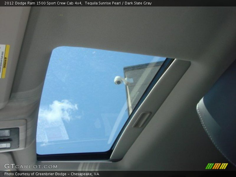 Tequila Sunrise Pearl / Dark Slate Gray 2012 Dodge Ram 1500 Sport Crew Cab 4x4