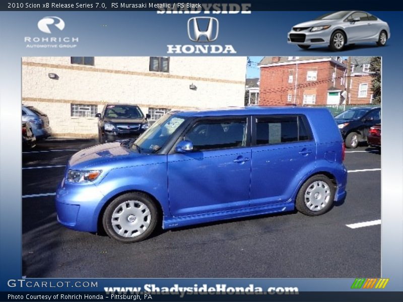 RS Murasaki Metallic / RS Black 2010 Scion xB Release Series 7.0