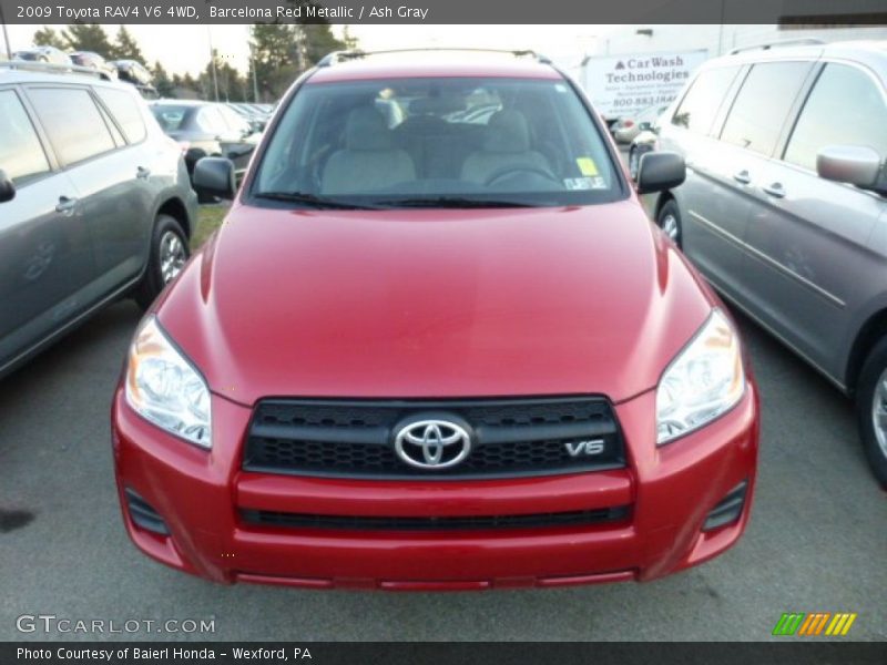 Barcelona Red Metallic / Ash Gray 2009 Toyota RAV4 V6 4WD