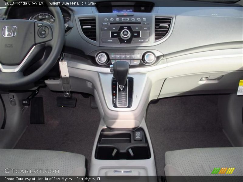 Twilight Blue Metallic / Gray 2013 Honda CR-V EX
