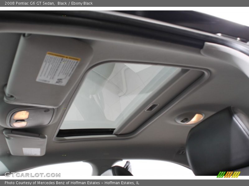 Black / Ebony Black 2008 Pontiac G6 GT Sedan