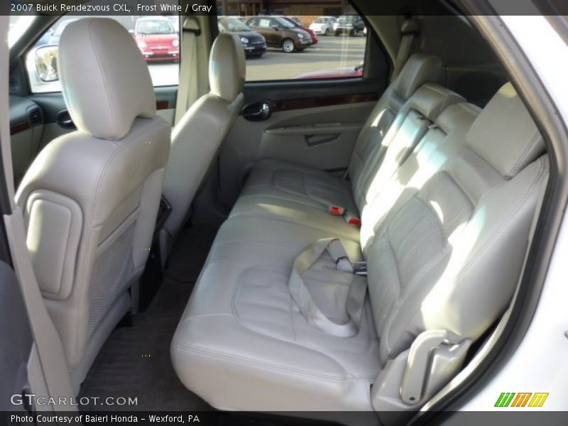 Frost White / Gray 2007 Buick Rendezvous CXL
