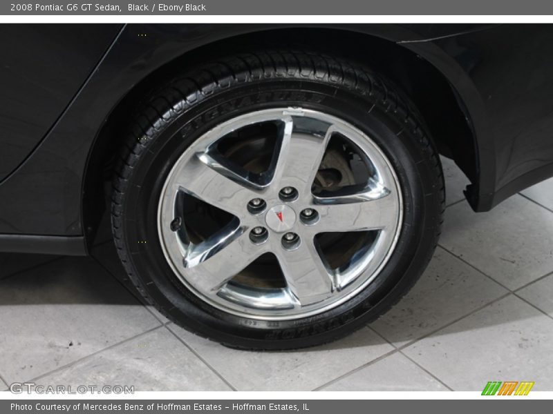 Black / Ebony Black 2008 Pontiac G6 GT Sedan