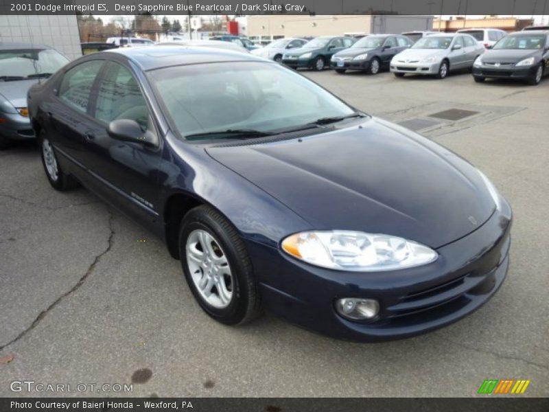 Deep Sapphire Blue Pearlcoat / Dark Slate Gray 2001 Dodge Intrepid ES