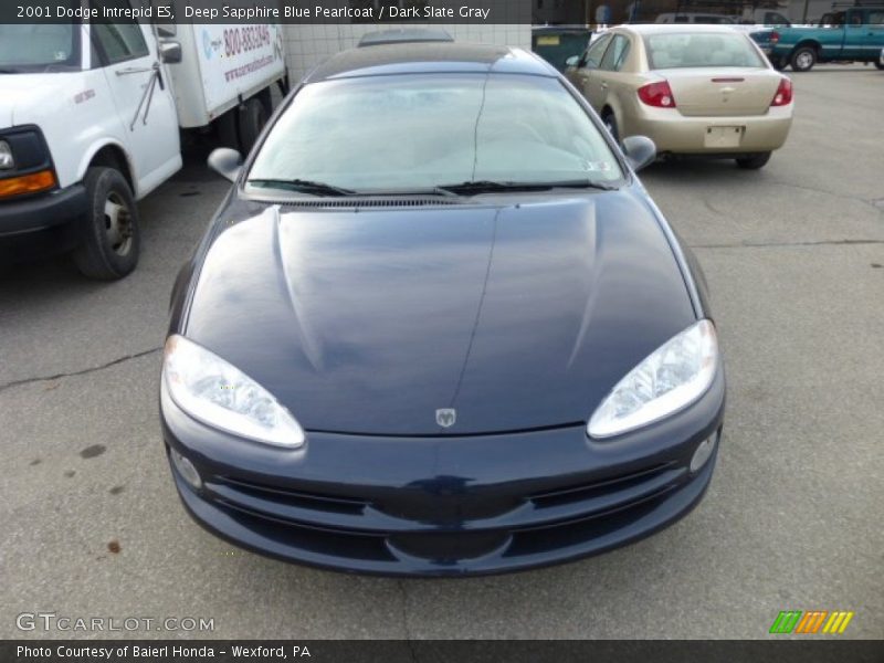 Deep Sapphire Blue Pearlcoat / Dark Slate Gray 2001 Dodge Intrepid ES