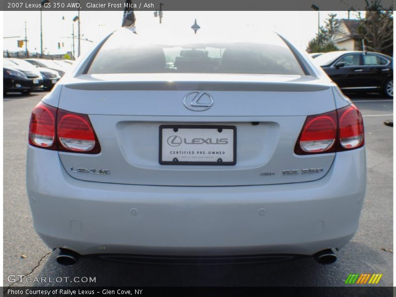 Glacier Frost Mica / Ash 2007 Lexus GS 350 AWD