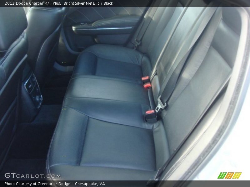 Bright Silver Metallic / Black 2012 Dodge Charger R/T Plus