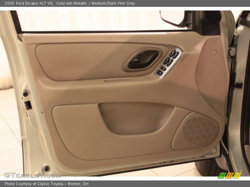 Gold Ash Metallic / Medium/Dark Flint Grey 2005 Ford Escape XLT V6