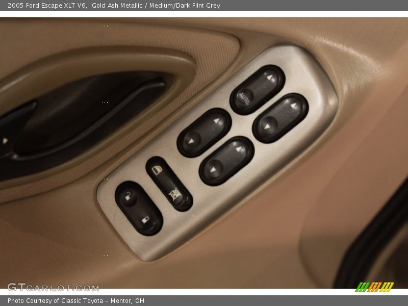 Gold Ash Metallic / Medium/Dark Flint Grey 2005 Ford Escape XLT V6