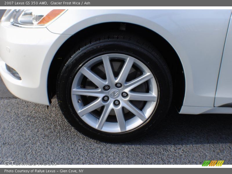 Glacier Frost Mica / Ash 2007 Lexus GS 350 AWD