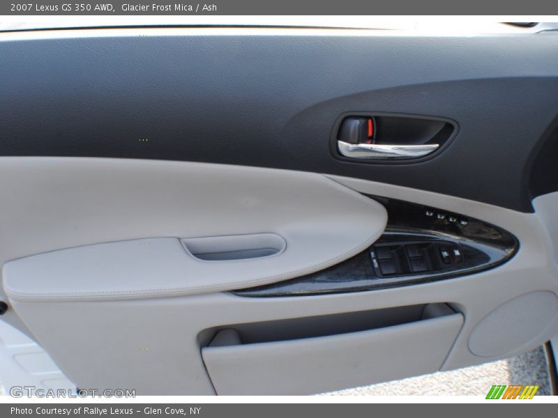 Glacier Frost Mica / Ash 2007 Lexus GS 350 AWD