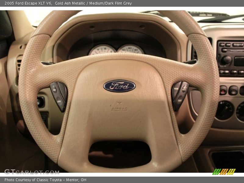Gold Ash Metallic / Medium/Dark Flint Grey 2005 Ford Escape XLT V6