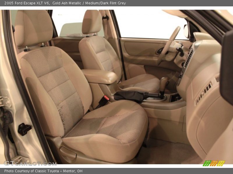 Gold Ash Metallic / Medium/Dark Flint Grey 2005 Ford Escape XLT V6