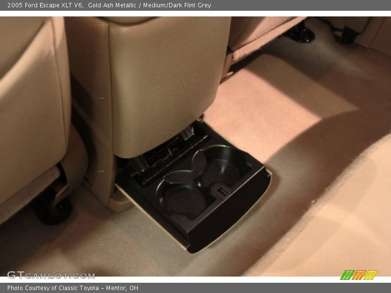 Gold Ash Metallic / Medium/Dark Flint Grey 2005 Ford Escape XLT V6