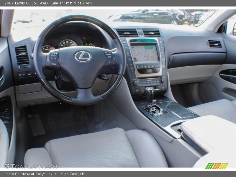 Glacier Frost Mica / Ash 2007 Lexus GS 350 AWD