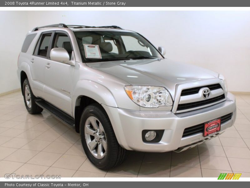 Titanium Metallic / Stone Gray 2008 Toyota 4Runner Limited 4x4