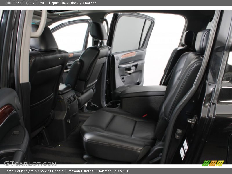 Liquid Onyx Black / Charcoal 2009 Infiniti QX 56 4WD