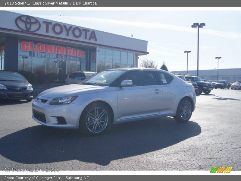 Classic Silver Metallic / Dark Charcoal 2013 Scion tC