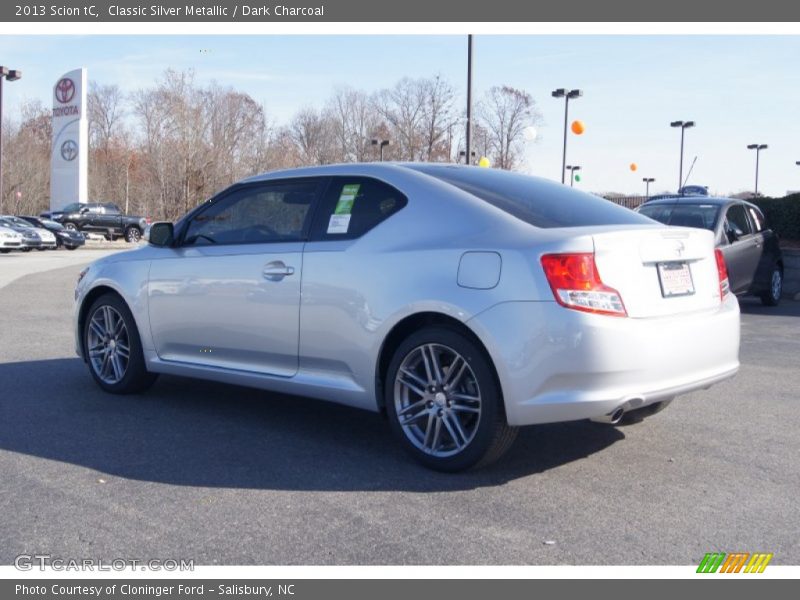 Classic Silver Metallic / Dark Charcoal 2013 Scion tC
