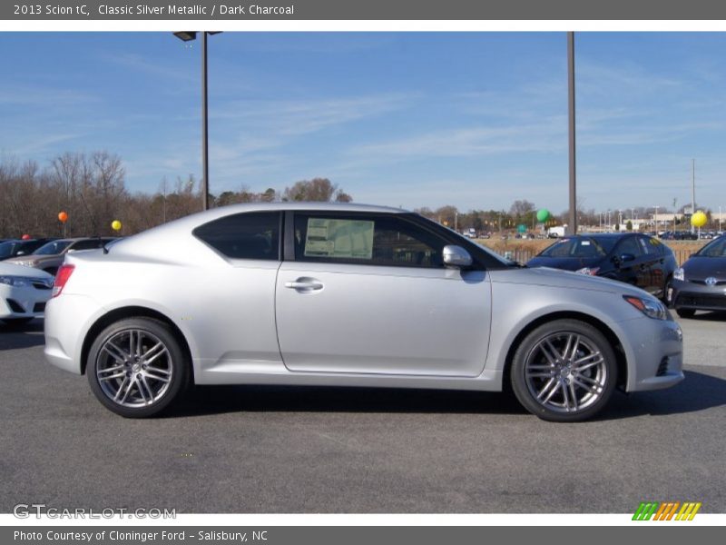 Classic Silver Metallic / Dark Charcoal 2013 Scion tC