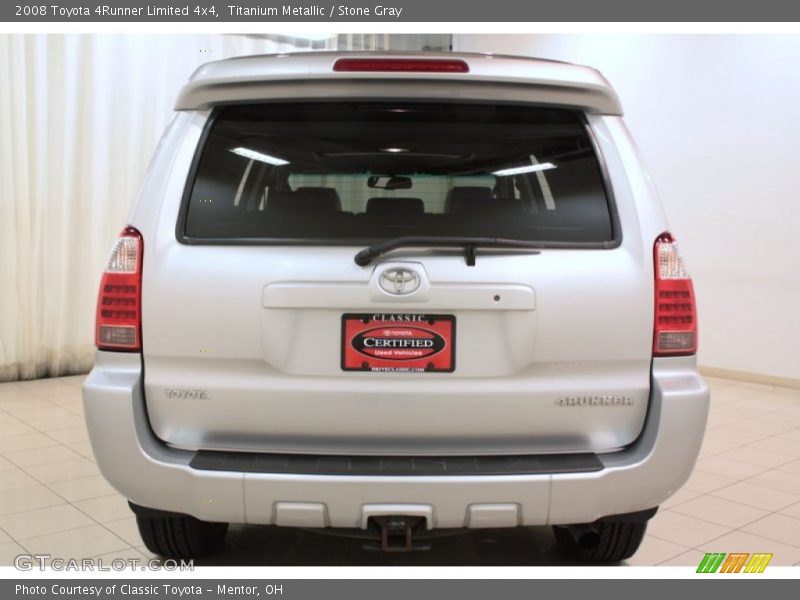 Titanium Metallic / Stone Gray 2008 Toyota 4Runner Limited 4x4