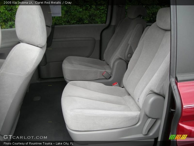 Claret Red Metallic / Gray 2008 Kia Sedona LX
