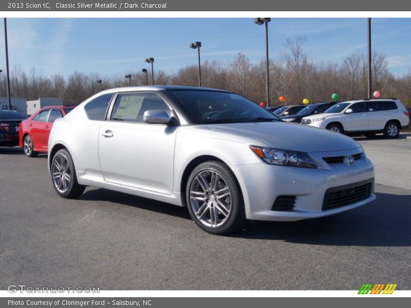 Classic Silver Metallic / Dark Charcoal 2013 Scion tC