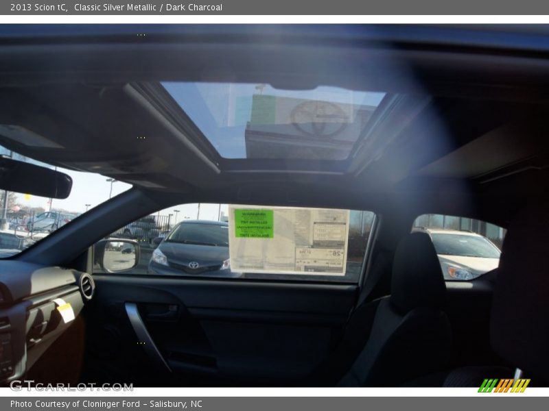 Classic Silver Metallic / Dark Charcoal 2013 Scion tC