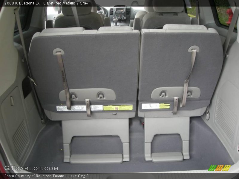 Claret Red Metallic / Gray 2008 Kia Sedona LX