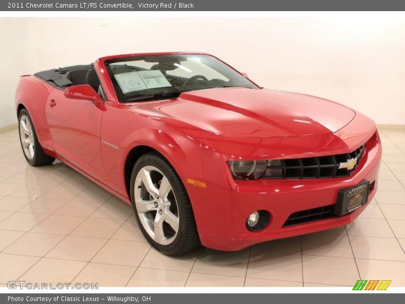 Victory Red / Black 2011 Chevrolet Camaro LT/RS Convertible