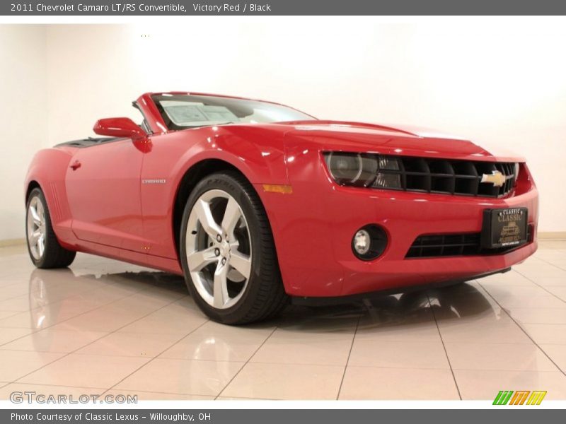 Victory Red / Black 2011 Chevrolet Camaro LT/RS Convertible