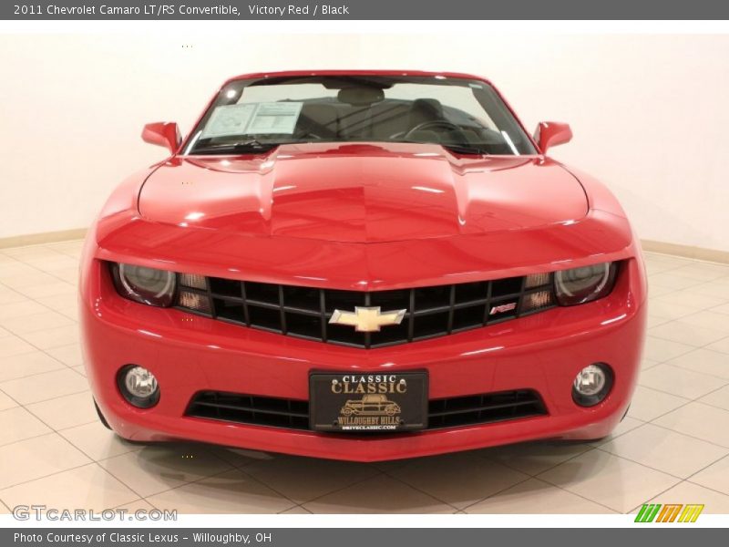 Victory Red / Black 2011 Chevrolet Camaro LT/RS Convertible