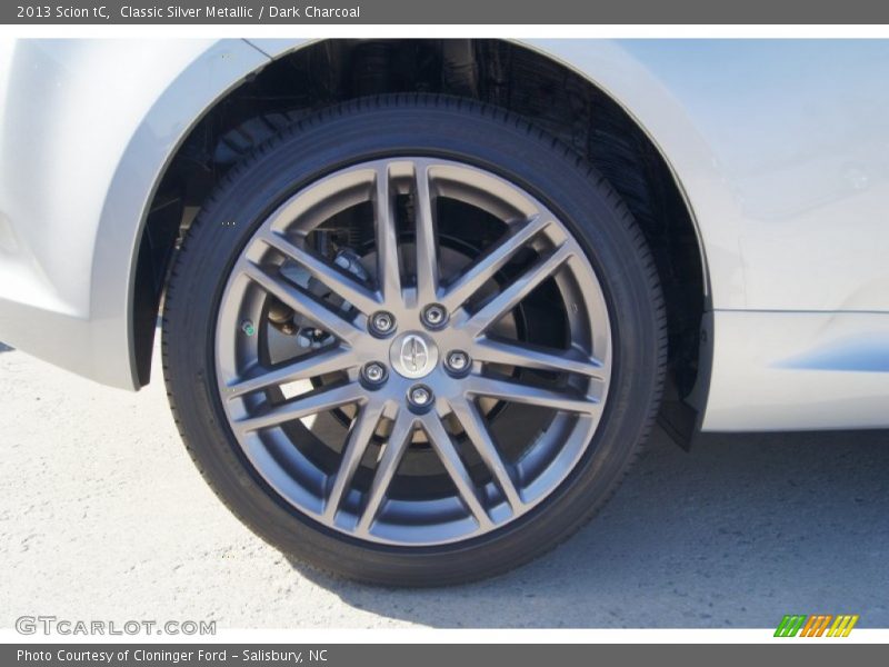 Classic Silver Metallic / Dark Charcoal 2013 Scion tC