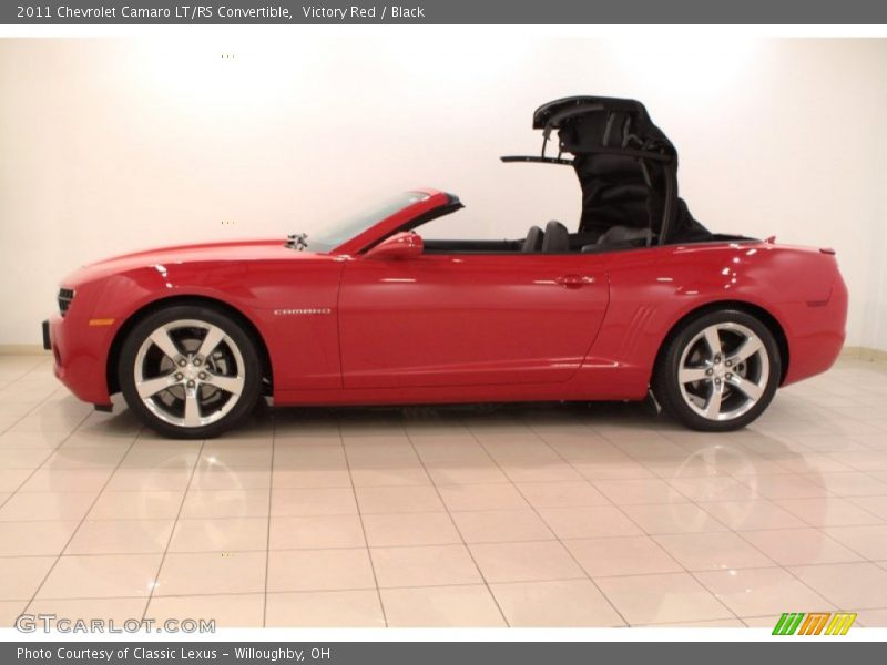 Victory Red / Black 2011 Chevrolet Camaro LT/RS Convertible