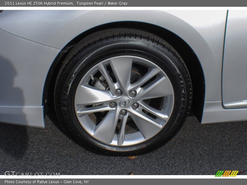 Tungsten Pearl / Water Gray 2011 Lexus HS 250h Hybrid Premium