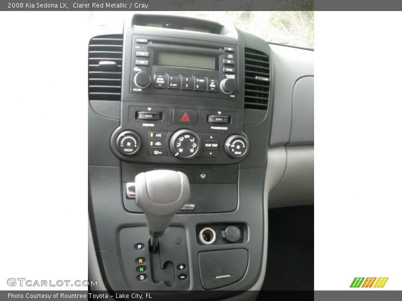 Claret Red Metallic / Gray 2008 Kia Sedona LX