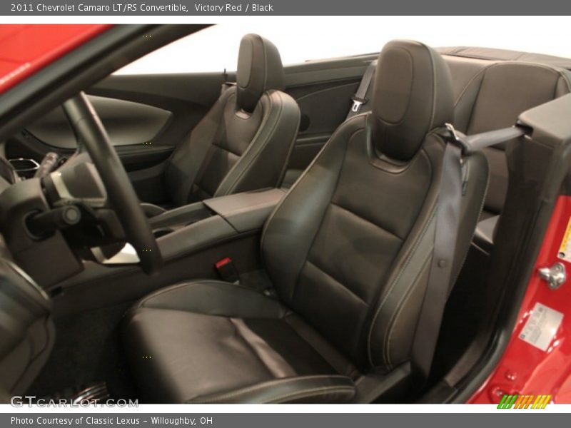 Front Seat of 2011 Camaro LT/RS Convertible
