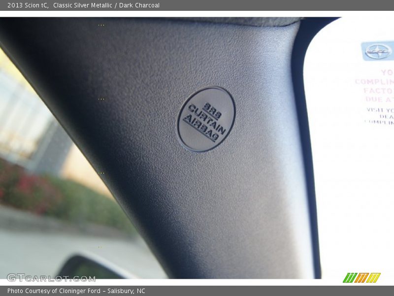 Classic Silver Metallic / Dark Charcoal 2013 Scion tC