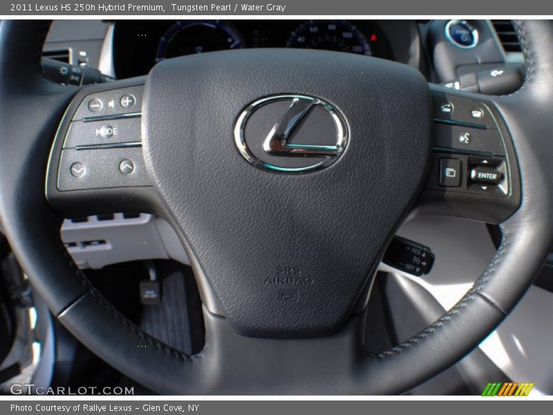 Tungsten Pearl / Water Gray 2011 Lexus HS 250h Hybrid Premium