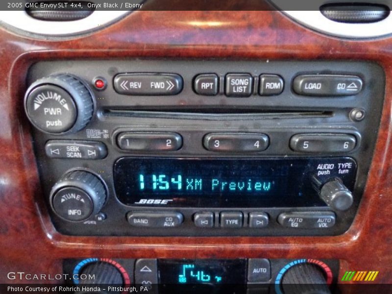Onyx Black / Ebony 2005 GMC Envoy SLT 4x4