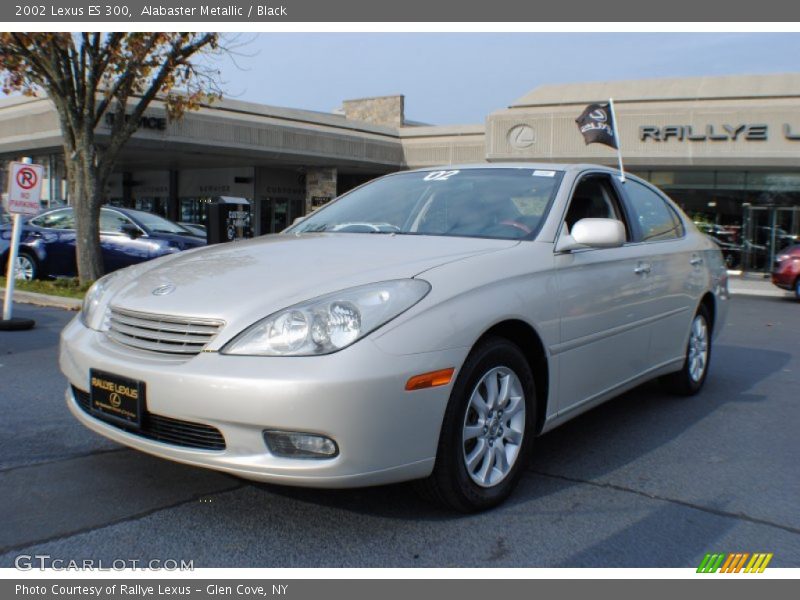 Alabaster Metallic / Black 2002 Lexus ES 300