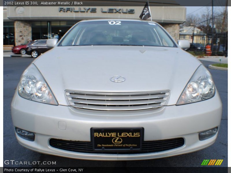 Alabaster Metallic / Black 2002 Lexus ES 300