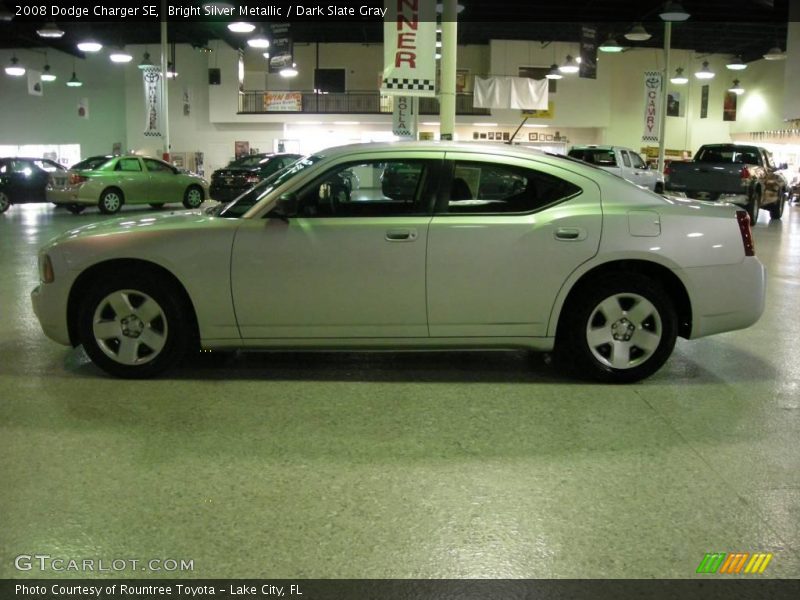 Bright Silver Metallic / Dark Slate Gray 2008 Dodge Charger SE